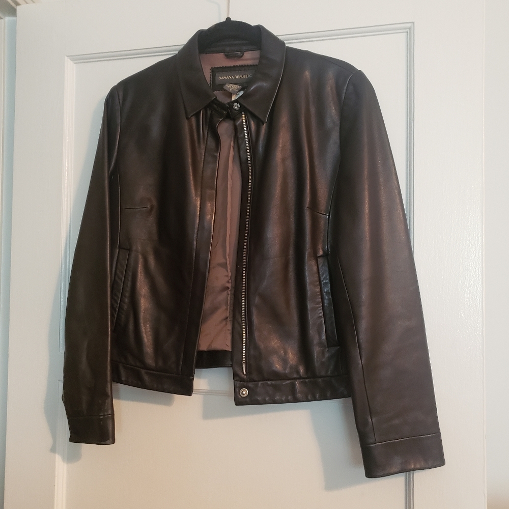 Banana Republic "Women's" Leather Jacket